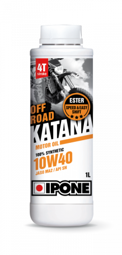 Моторное масло IPONE 4T Off Road Katana 10W40 (1 л)