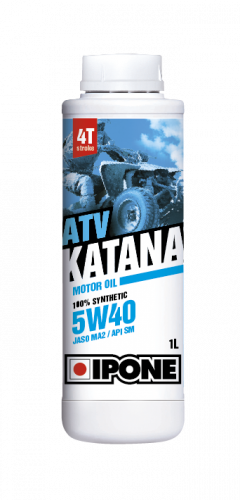 Масло моторное IPONE KATANA ATV 4000 RS 4T 5W40 (1 л)