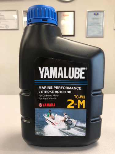 Yamalube 2-M TC-W3 RL Marine Mineral Oil (1 л) для 2-тактных двигателей ПЛМ