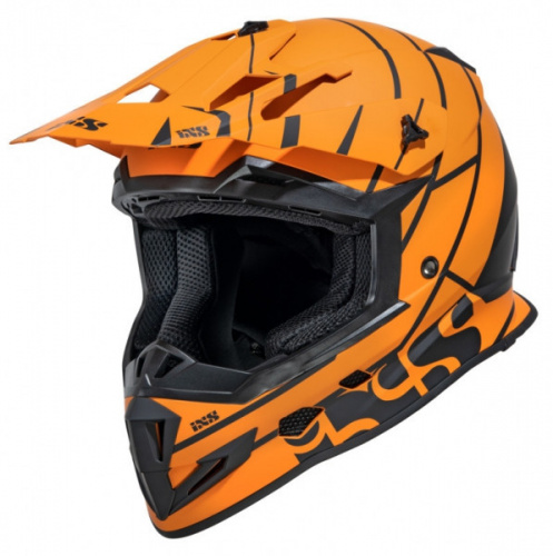 Шлем MOTOCROSS HELMET IXS361 (orange/black)