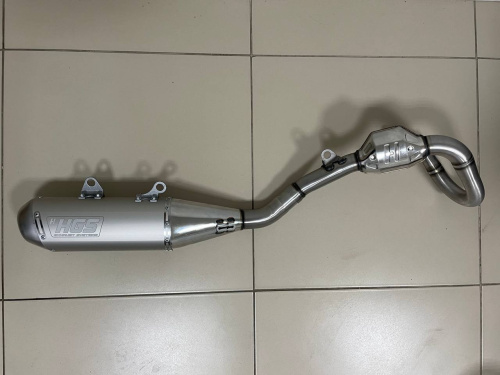 Выхлопная система HGS SX-F250 GREY/STEEL  23-25г