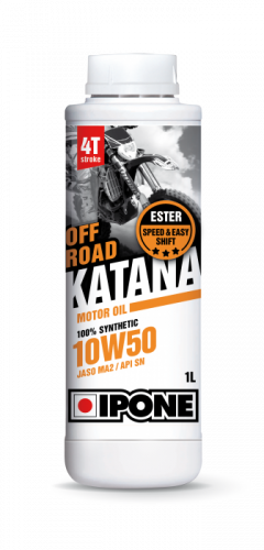 Масло моторное IPONE Off Road Katana 4T 10W50 (1 л)