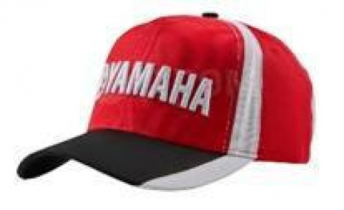 Бейсболка Yamaha красно-черная