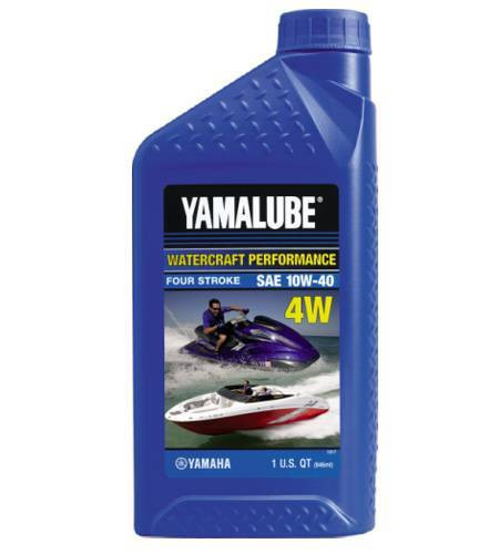 Yamalube 4W 10W-40 Watercraft Mineral Oil (0,946 л) для 4-тактных двигателей гидроциклов
