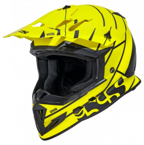 Шлем MOTOCROSS HELMET IXS361 (yellow/black)