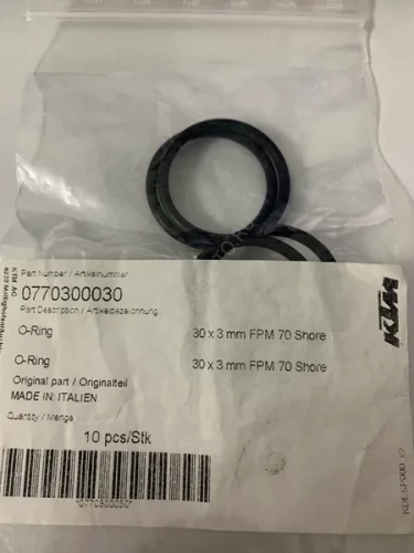 Уплотнительное кольцо резонатора 30*30  KTM SX50 09-21