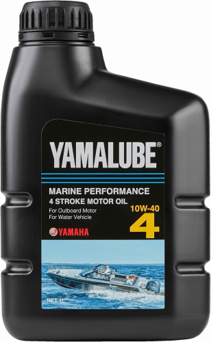 Yamalube 4 SAE 10W-40 API SJ Marine Mineral Oil (1 л), для 4-тактных двигателей ПЛМ