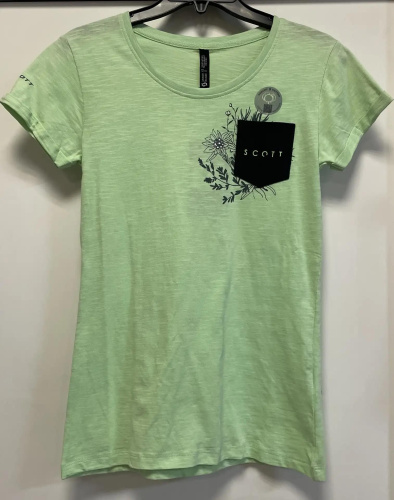 Футболка жен. Scott Casual slub (S,mint green)